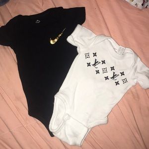 (2) Custom Onesies